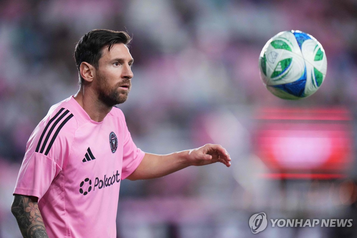 메시·부앙가, 2025 MLS 베스트11 선정…'신입' 손흥민은 제외