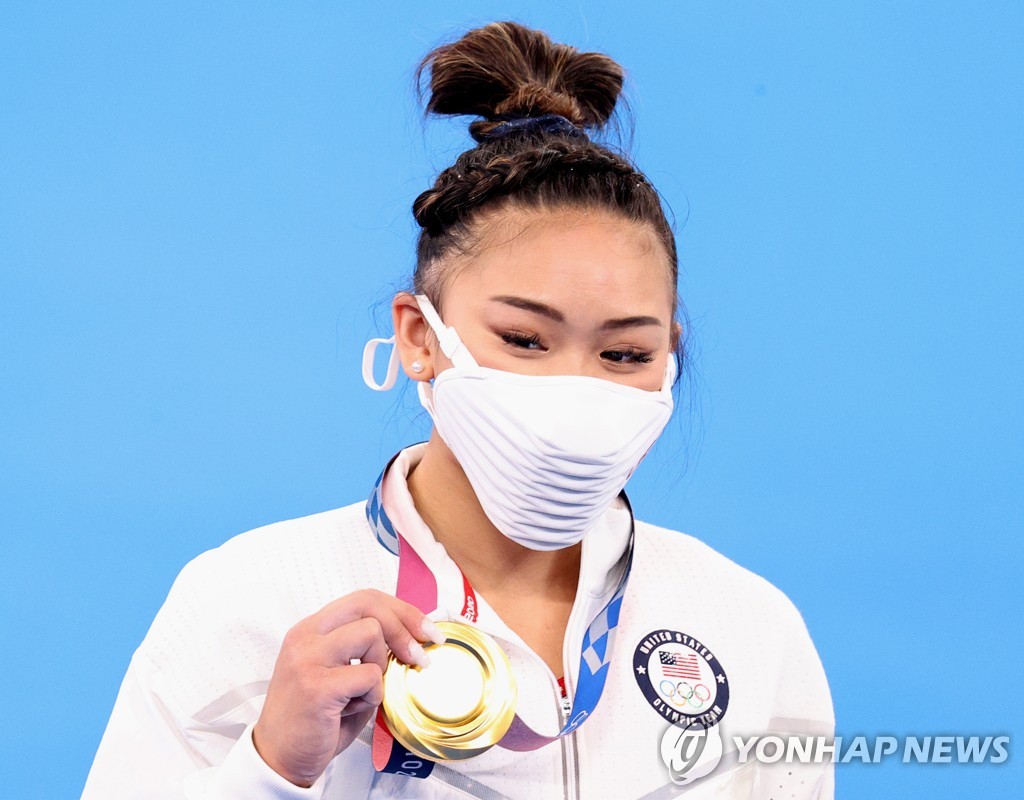 도쿄올림픽 기계체조 여자 개인종합 금메달리스트 수니 리 
