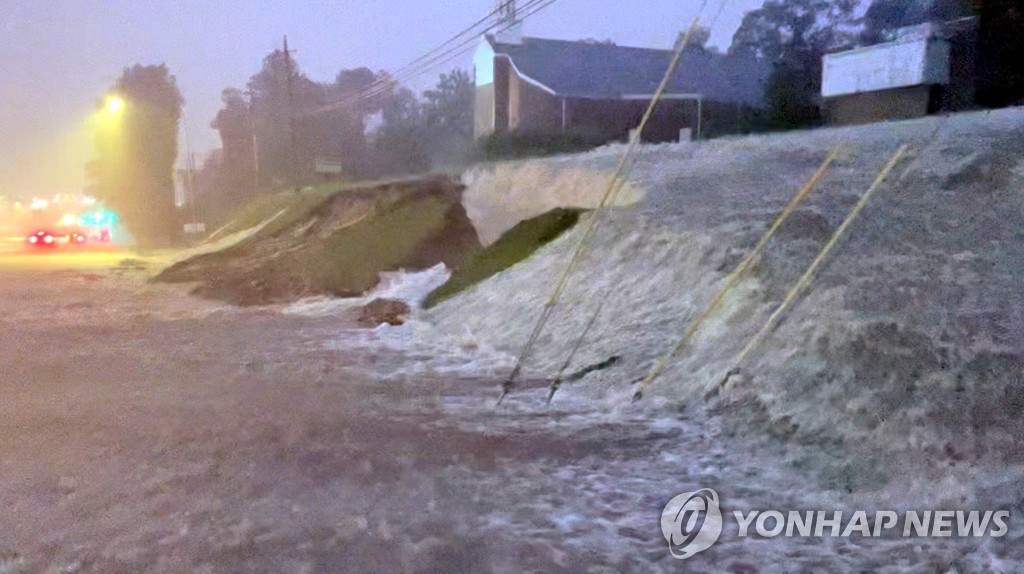 미 앨라배마주 기습폭우 피해