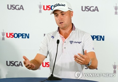 토머스 "US오픈에서 온통 LIV 골프 얘기만 하는 것은 불행한 일"