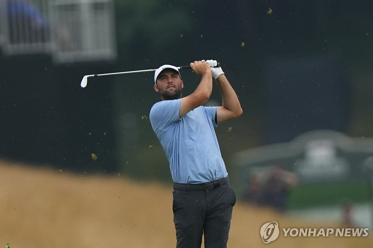 남자 골프 세계랭킹 1위 스코티 셰플러(미국)