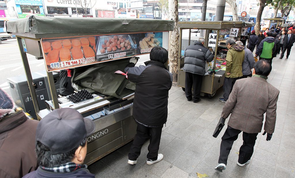 부천시 생계형 노점상 양성화 조례 제정 | 연합뉴스