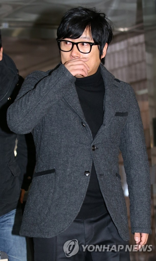 Lee Soo-geun at trial for online gambling | Yonhap News Agency