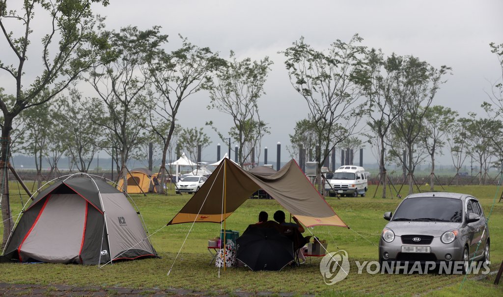 부산 삼락생태공원 오토캠핑장 내달 1일 재개장 | 연합뉴스
