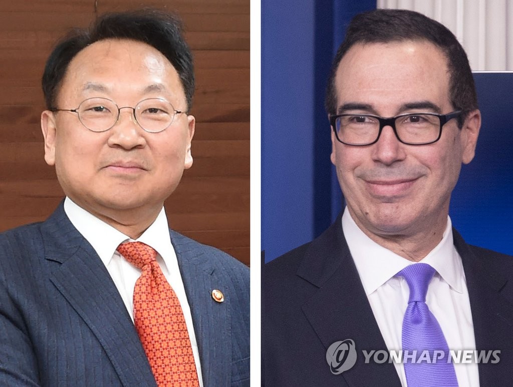 韓米財務相が電話会談　北朝鮮制裁での協力強化で一致