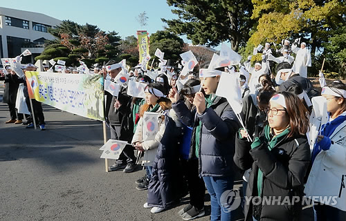 애국정신 기리는 제주 '조설대 집의계 경모식' 열려