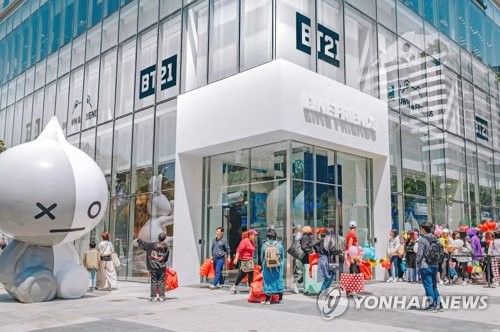 ｌｉｎｅフレンズ ソウルに韓国最大規模の旗艦店オープン 聯合ニュース