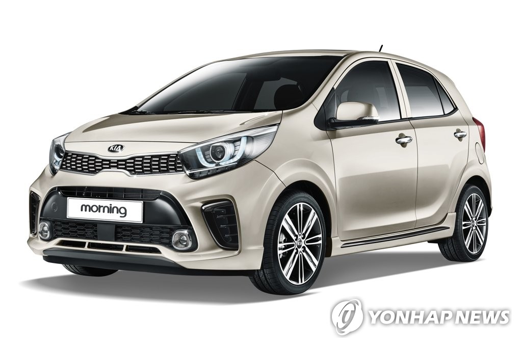 El nuevo Morning 2019 de Kia AGENCIA DE NOTICIAS YONHAP
