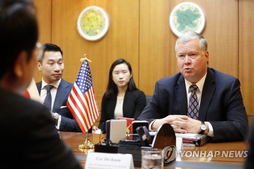  U.S. nuclear envoy calls summit prep talks with N.K. 'productive'