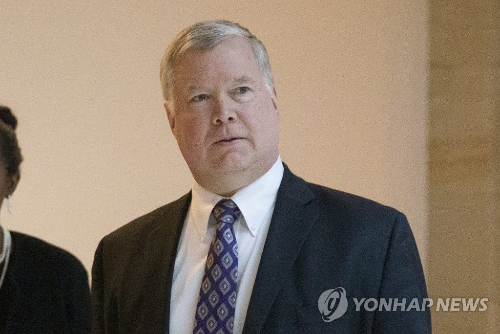 This AP file photo shows U.S. Special Representative for North Korea Stephen Biegun. (Yonhap)