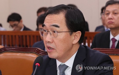 北朝鮮への特使派遣必要＝韓国統一相