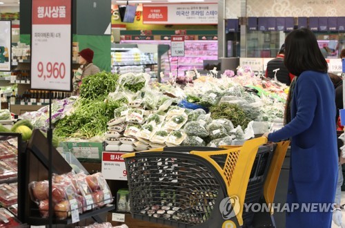 ４月の消費者物価上昇率０．６％　４カ月連続で０％台＝韓国