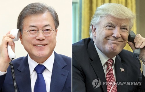  Trump backs S. Korea's food aid for N. Korea: Cheong Wa Dae