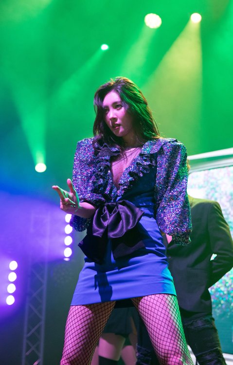 Singer Sunmi in London