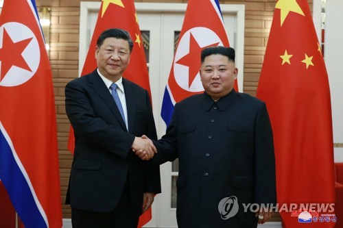 (2nd LD) N. Korean leader Kim congratulates China's Xi on 'successful' closing of Beijing Olympics