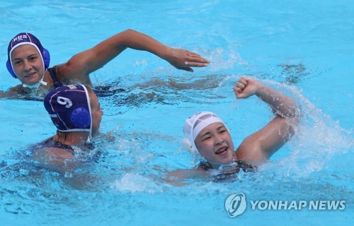 初出場の水球韓国女子 第２戦で念願の初ゴール 世界水泳 聯合ニュース