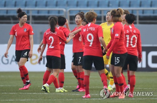 여자축구 올림픽 PO 1차전, 예정대로 홈에서?…'긍정적 전망'