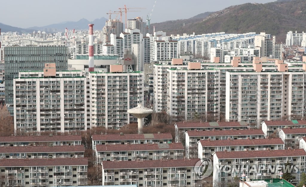 서울 노원구 일대의 아파트 단지 모습