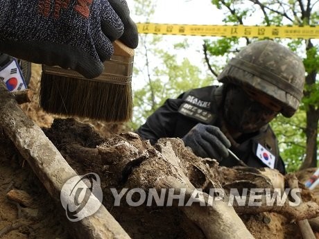 Séoul achève le projet d'excavation de restes de soldats sur la crête Arrowhead