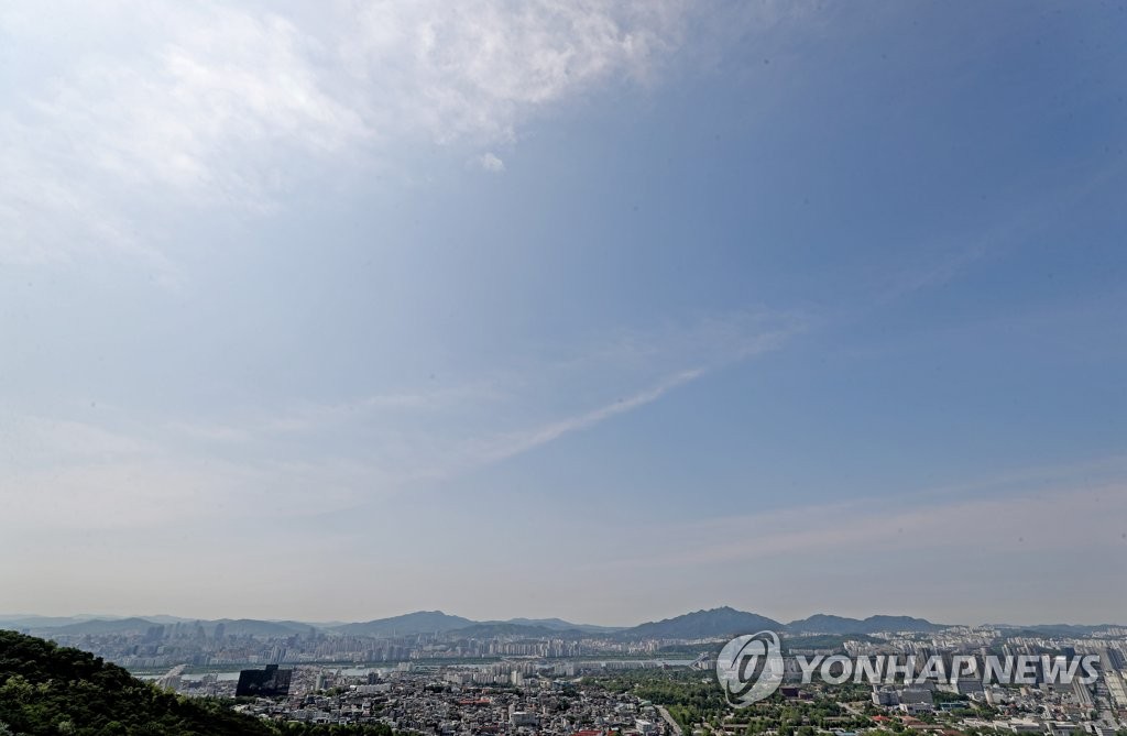 하늘 '맑음'[연합뉴스 자료사진]