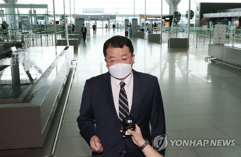 Vice FM Choi leaves for U.S. for talks with Biegun on peninsula peace process, alliance issues