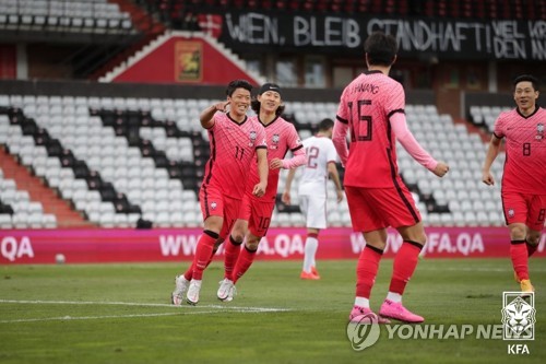 サッカー韓国 黄喜燦が試合開始１６秒で得点 ａマッチ最速 聯合ニュース
