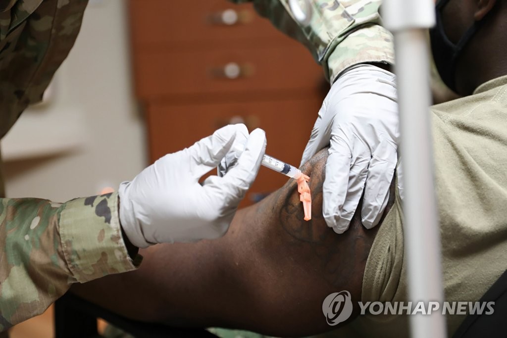 USFK completes COVID-19 vaccination on 47 pct of its population