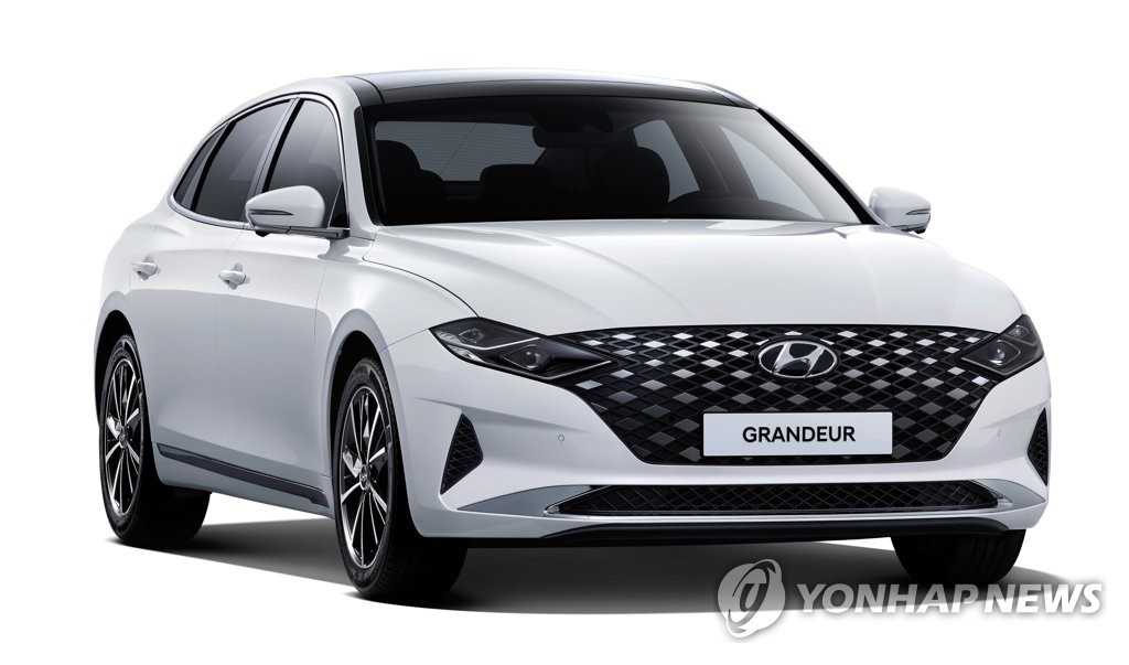 Grandeur 2021 de Hyundai. (Photo fournie par Hyundai Motor. Revente et archivage interdits) 
