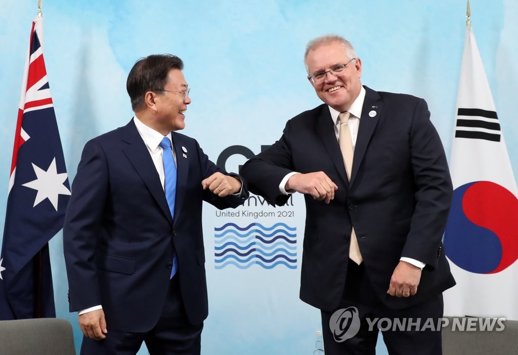 (LEAD) S. Korea, Australia to deepen ties on low-carbon energy use