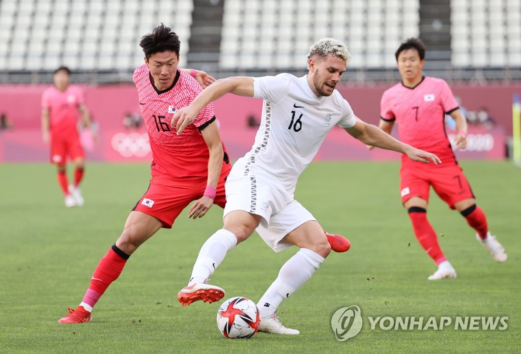 new zealand vs korea women's football