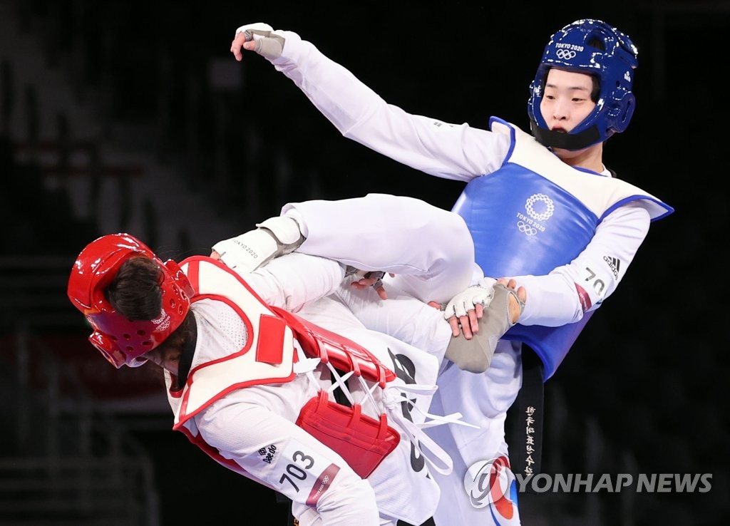 Olympics Rust Improving Competition Conspire To Keep S Korea Off Top Of Taekwondo Podium Yonhap News Agency