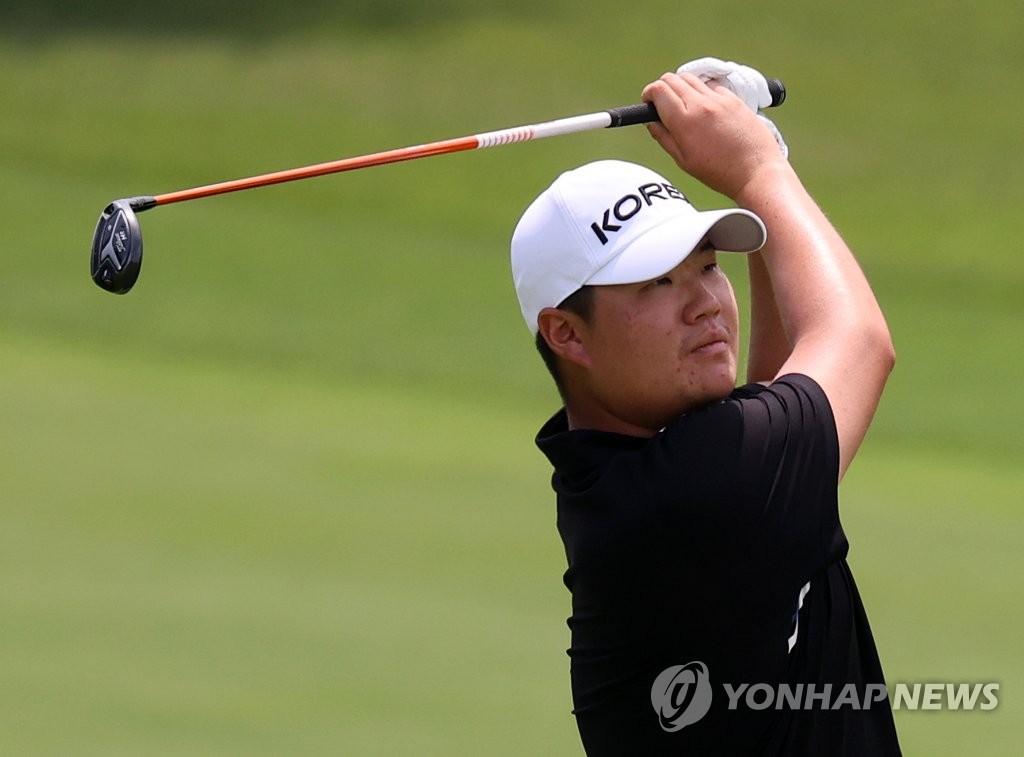 (الأولمبياد) تعثر لاعب الغولف الكوري الجنوبي «كيم سي-وو» بعد الجولة الأولى في منافسات الغولف - 2