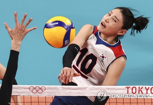 Korea volleyball olympics 2021