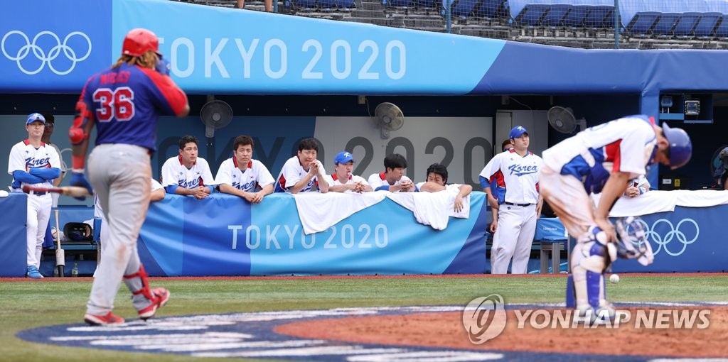 [올림픽] 패색 짙어지는 한국 야구