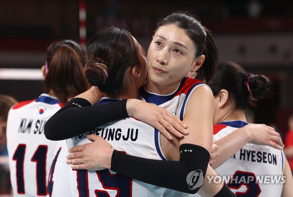 (الأولمبياد) حبوط أمل المنتخب الكوري للكرة الطائرة للسيدات في الفوز بالميدالية البرونزية أمام صربيا - 4