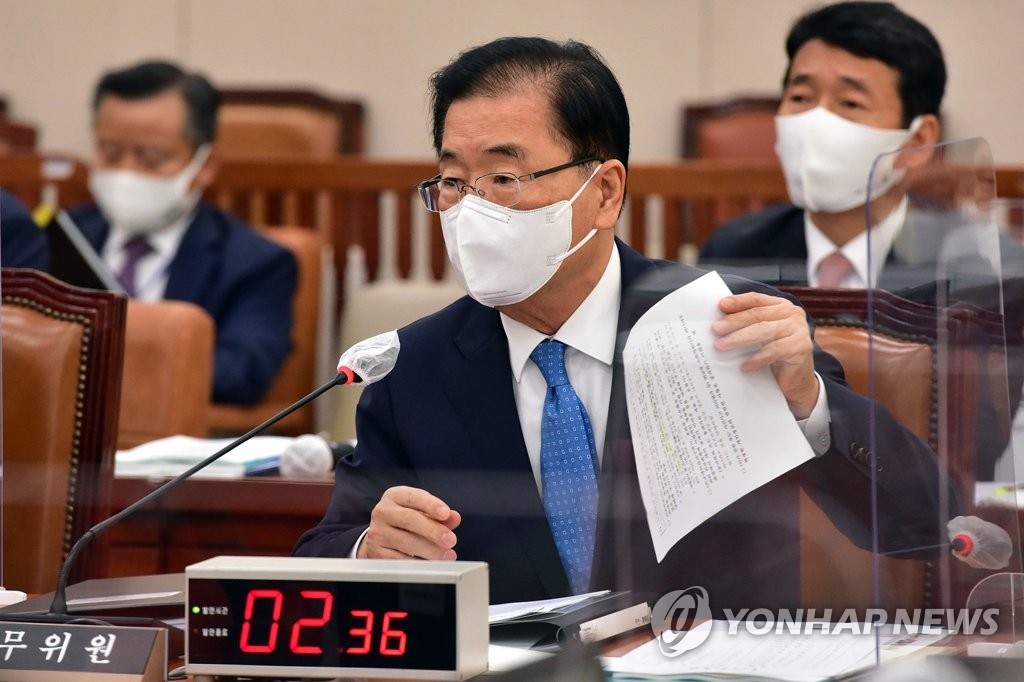 韓国外相　対北制裁「緩和も検討する時期」　金与正氏要求は受け入れず