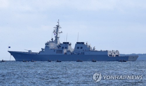 韓国海軍のイージス駆逐艦「世宗大王」（資料写真）＝（聯合ニュース）