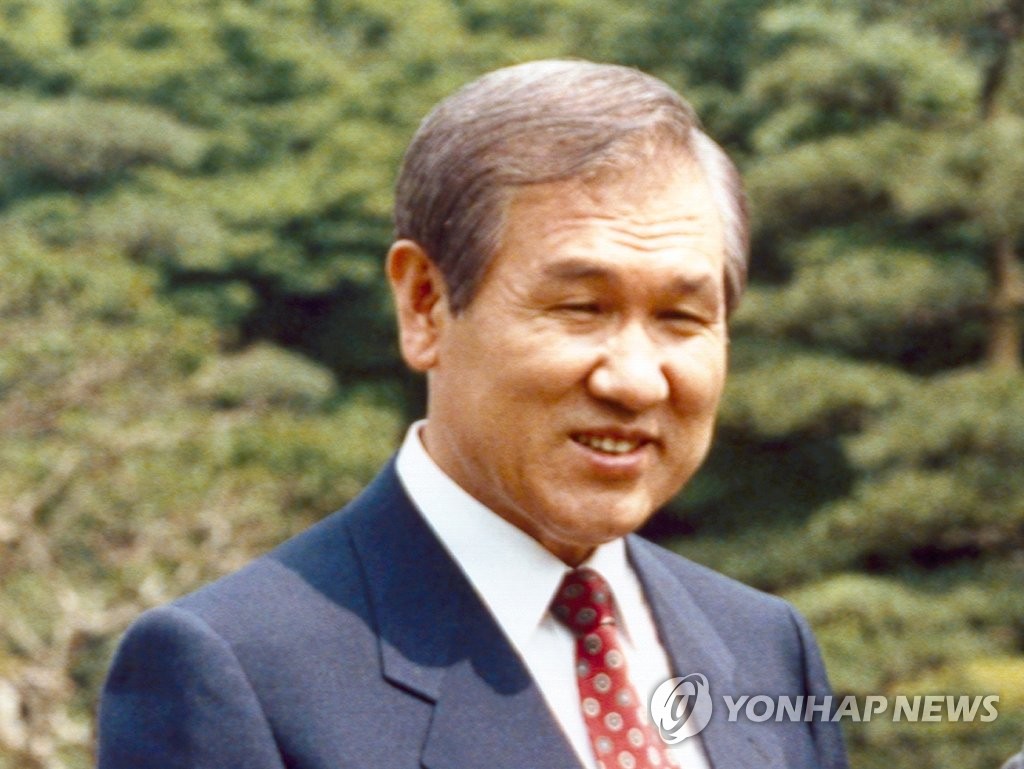 L'ancien président Roh Tae-woo (Photo d'archives) 