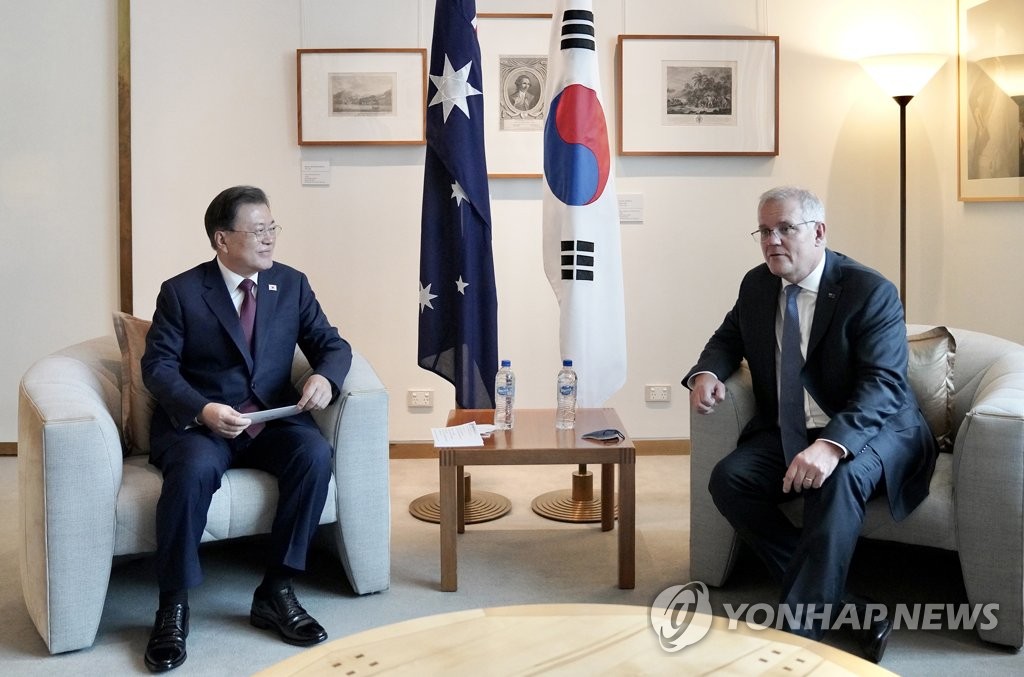 韓豪首脳会談　鉱物資源などの供給網安定へ協力継続で一致