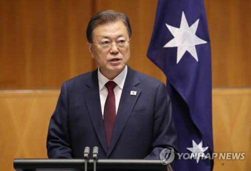 الرئيس مون يقول إن كوريا الجنوبية لا تفكر في المقاطعة الدبلوماسية لأولمبياد بكين