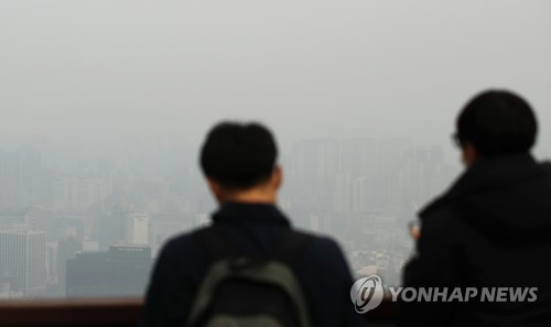 수도권 16일 고농도 미세먼지 비상저감조치 시행
