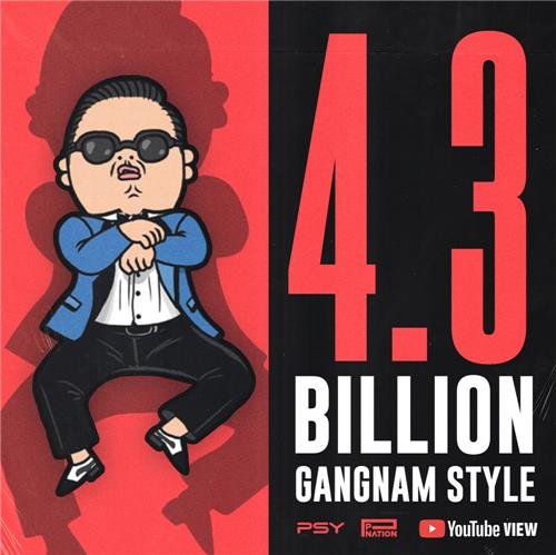 «Gangnam Style», un titre du 6e album studio du rappeur Psy, «Psy 6 (Six Rules), Part 1», a enregistré plus de 4,3 milliards de vues sur YouTube, d'après l'annonce de sa maison de production P Nation. (Photo fournie par P Nation. Revente et archivage interdits) 