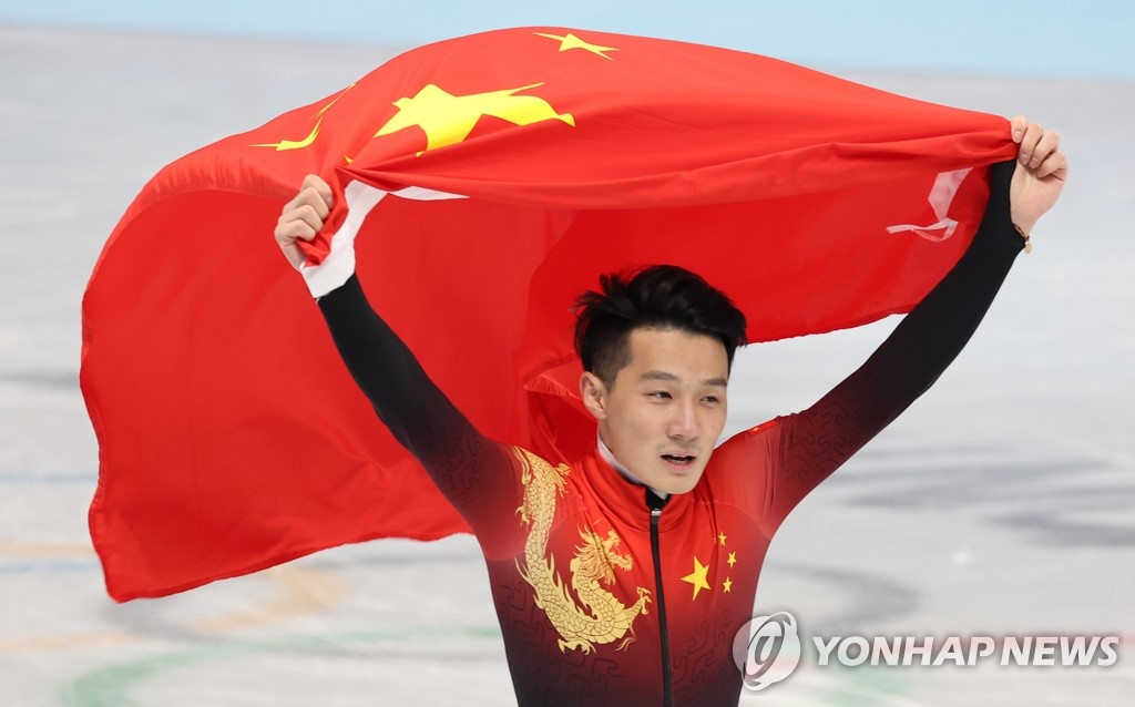 [올림픽] 금메달 획득한 중국의 런쯔웨이