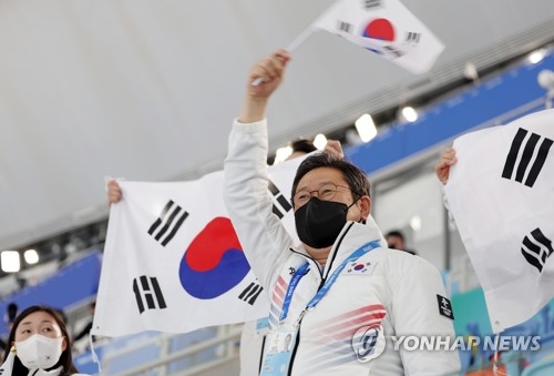 وزير الرياضة الكوري "هوانغ هي" في أولمبياد بكين
