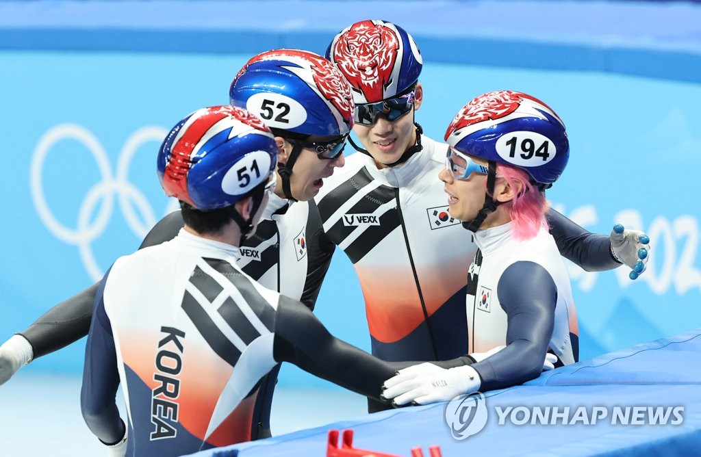 الفريق الكوري للرجال بسباق التتابع للتزلج السريع على المضمار القصير
