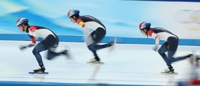 -올림픽- 빙속 남자 팀 추월, 캐나다에 패배…6위로 마무리