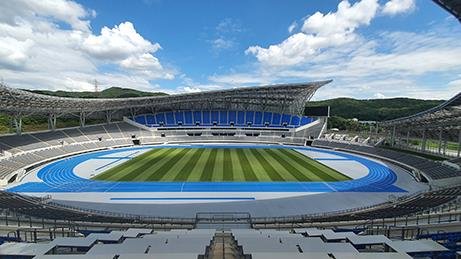 경기도체육대회 열리는 용인 미르스타디움