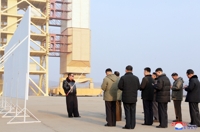 김정은, ICBM 발사 가능한 서해위성발사장 시찰…확장개건 지시(종합)