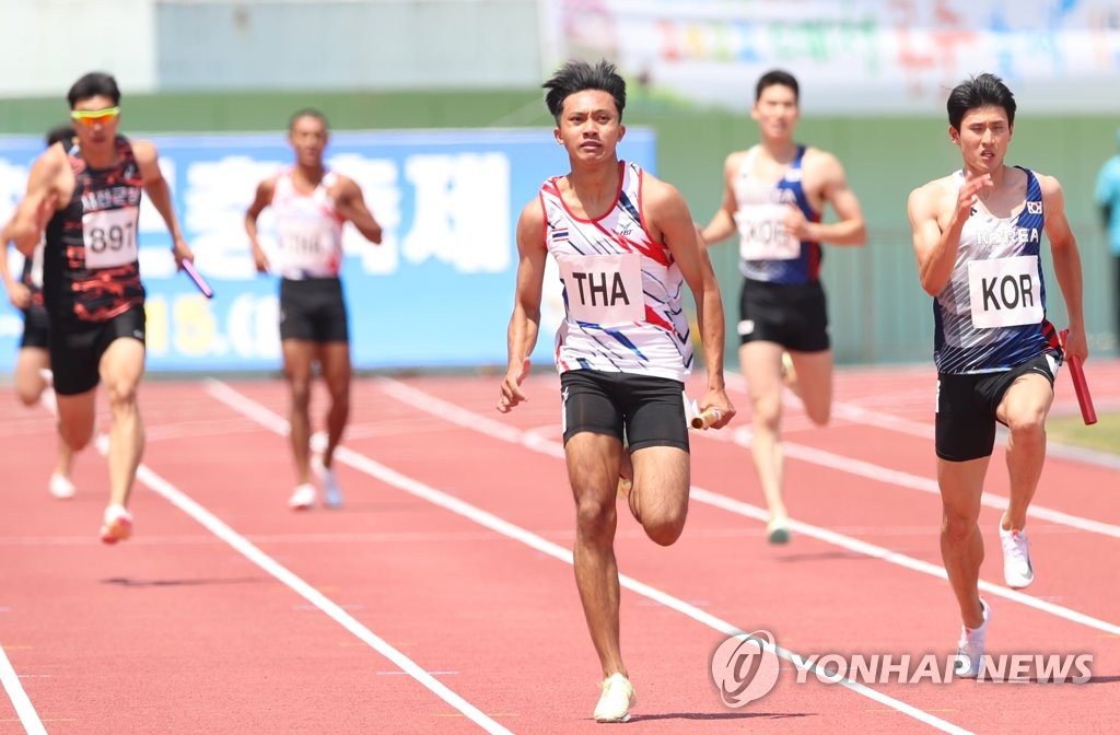 '전국육상경기대회 400m 계주'