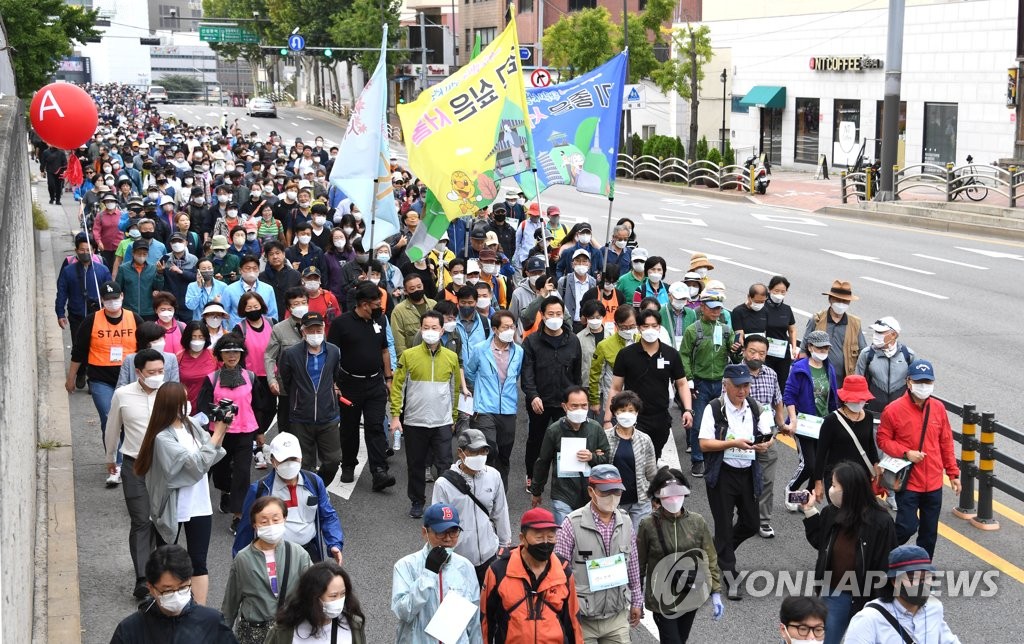 내달 17일 DDP서 광화문광장까지 '걷자 축제'…참가자 모집